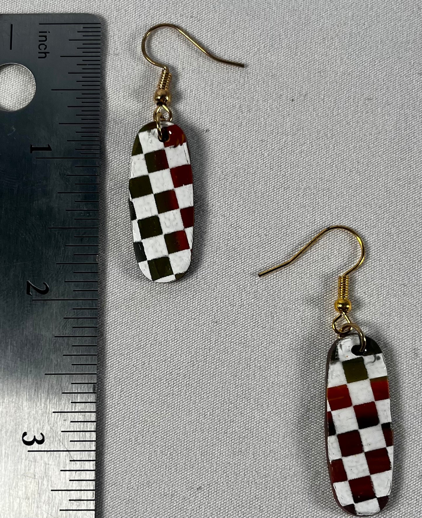 Checkerboard Earrings