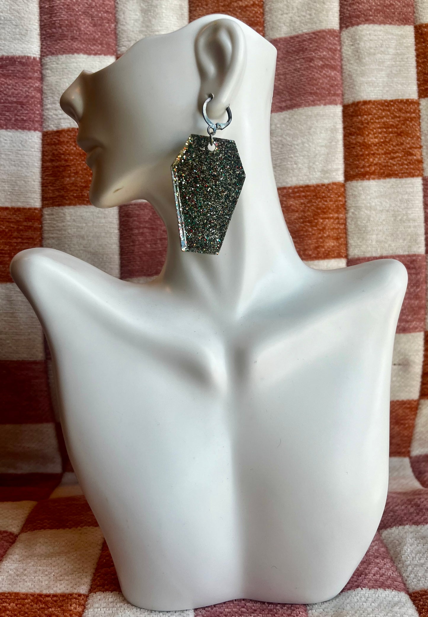 Coffin Earrings