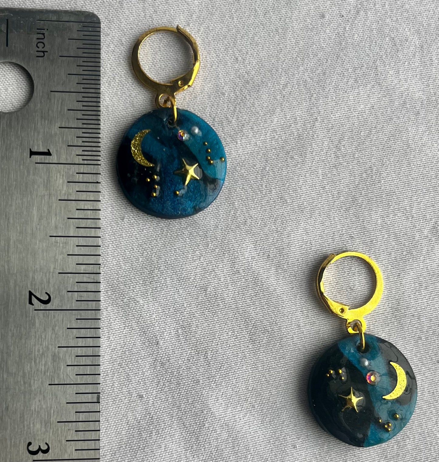 Air Element Galaxy Earrings