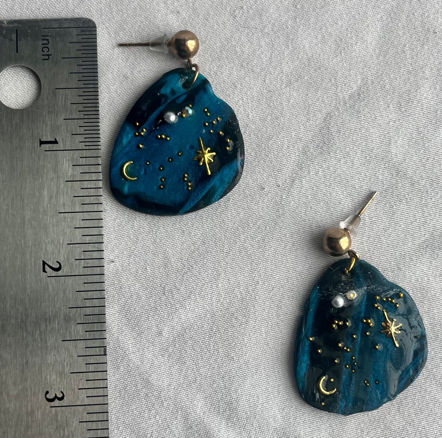 Air Element Galaxy Earrings