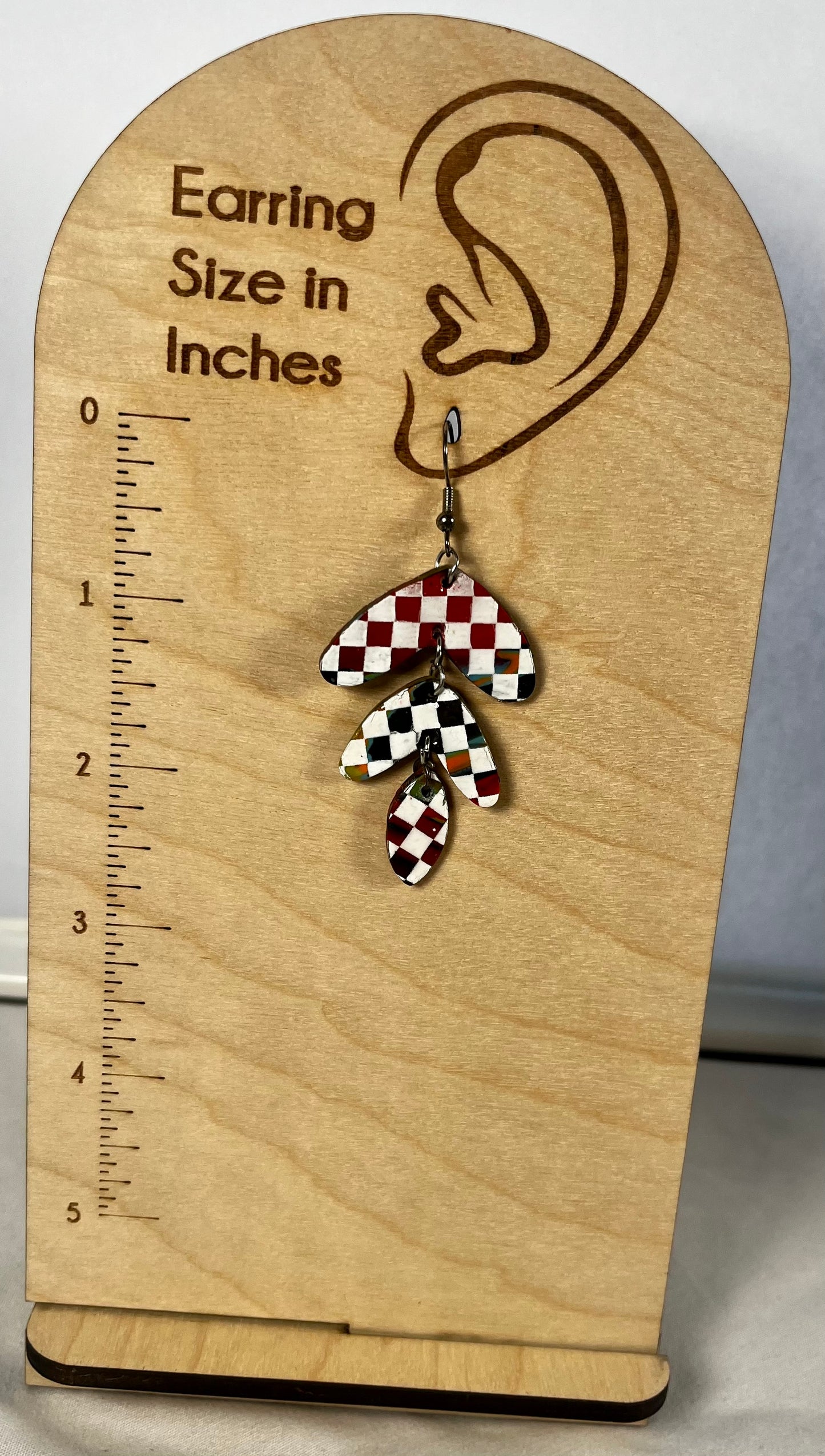 Checkerboard Earrings