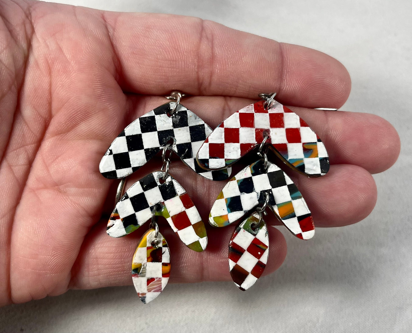 Checkerboard Earrings