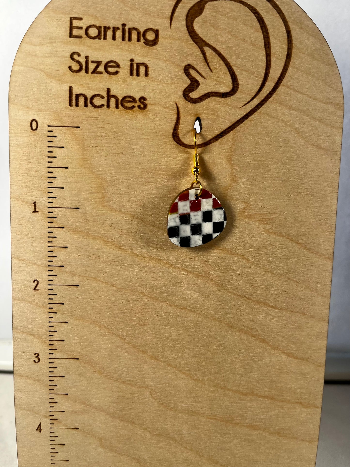 Checkerboard Earrings