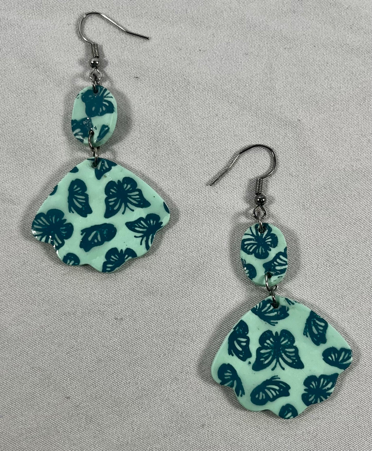 Butterfly Clay Earrings