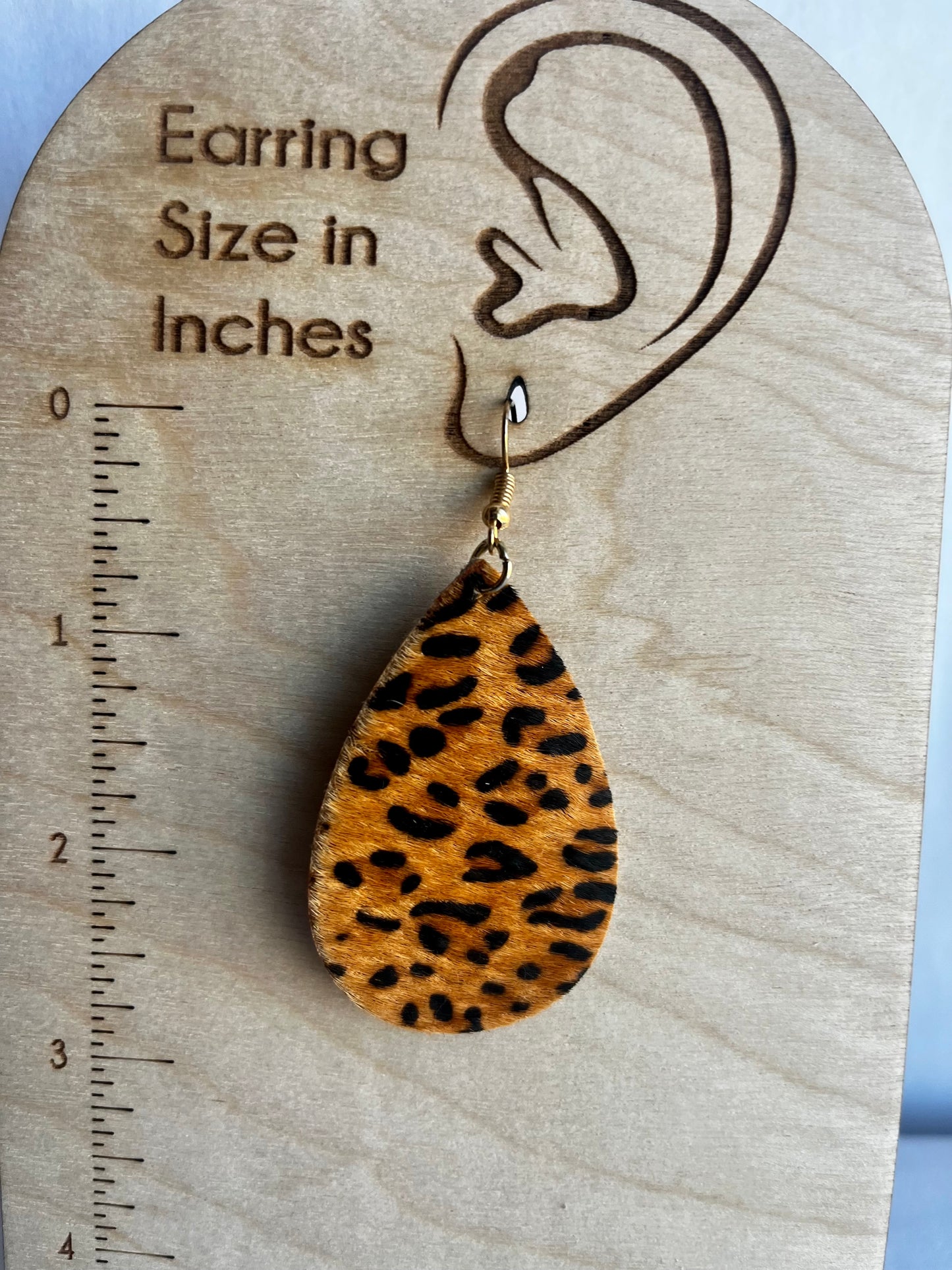 Animal Print Earrings