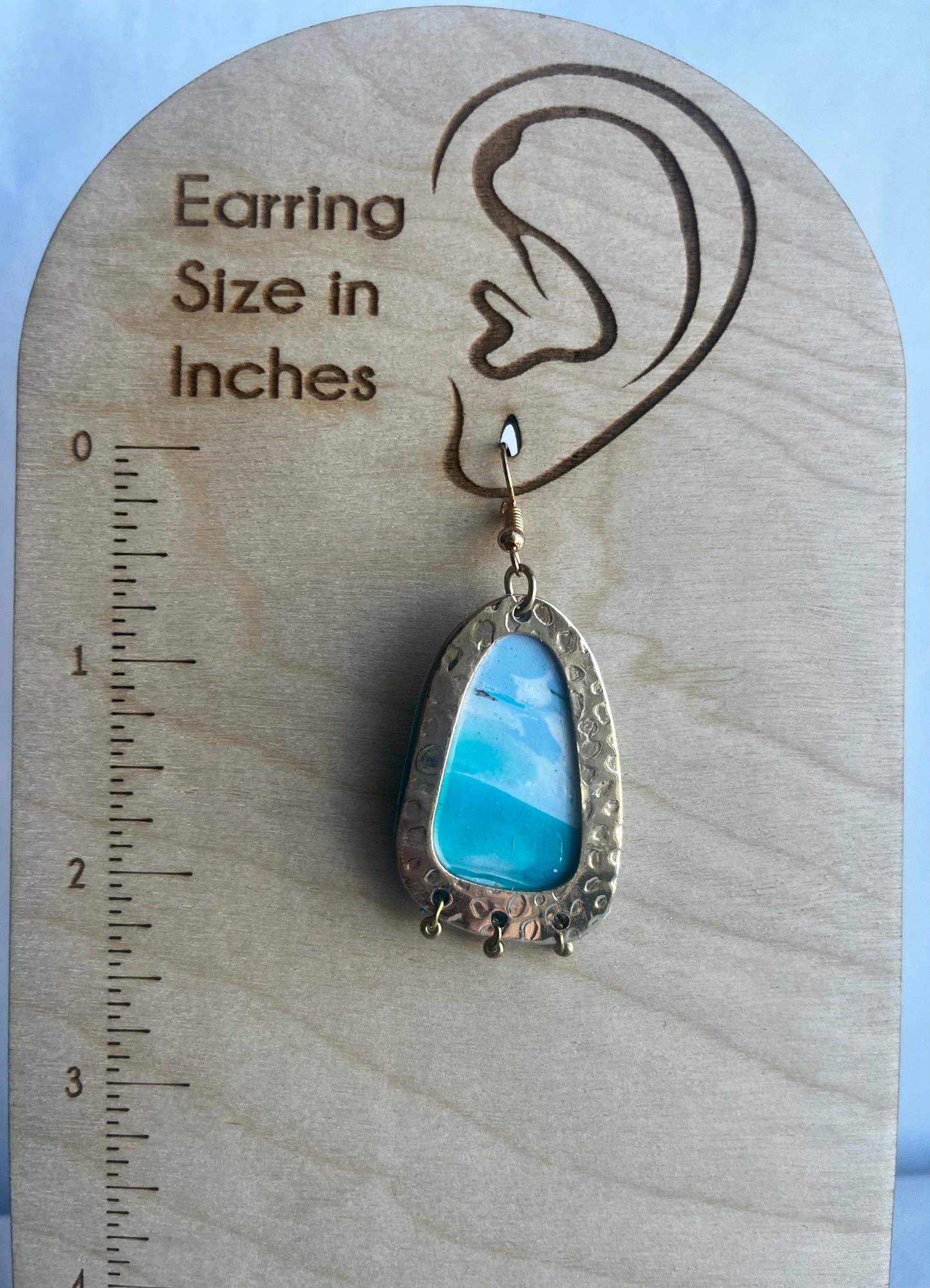 The Lake Water Element Earrings