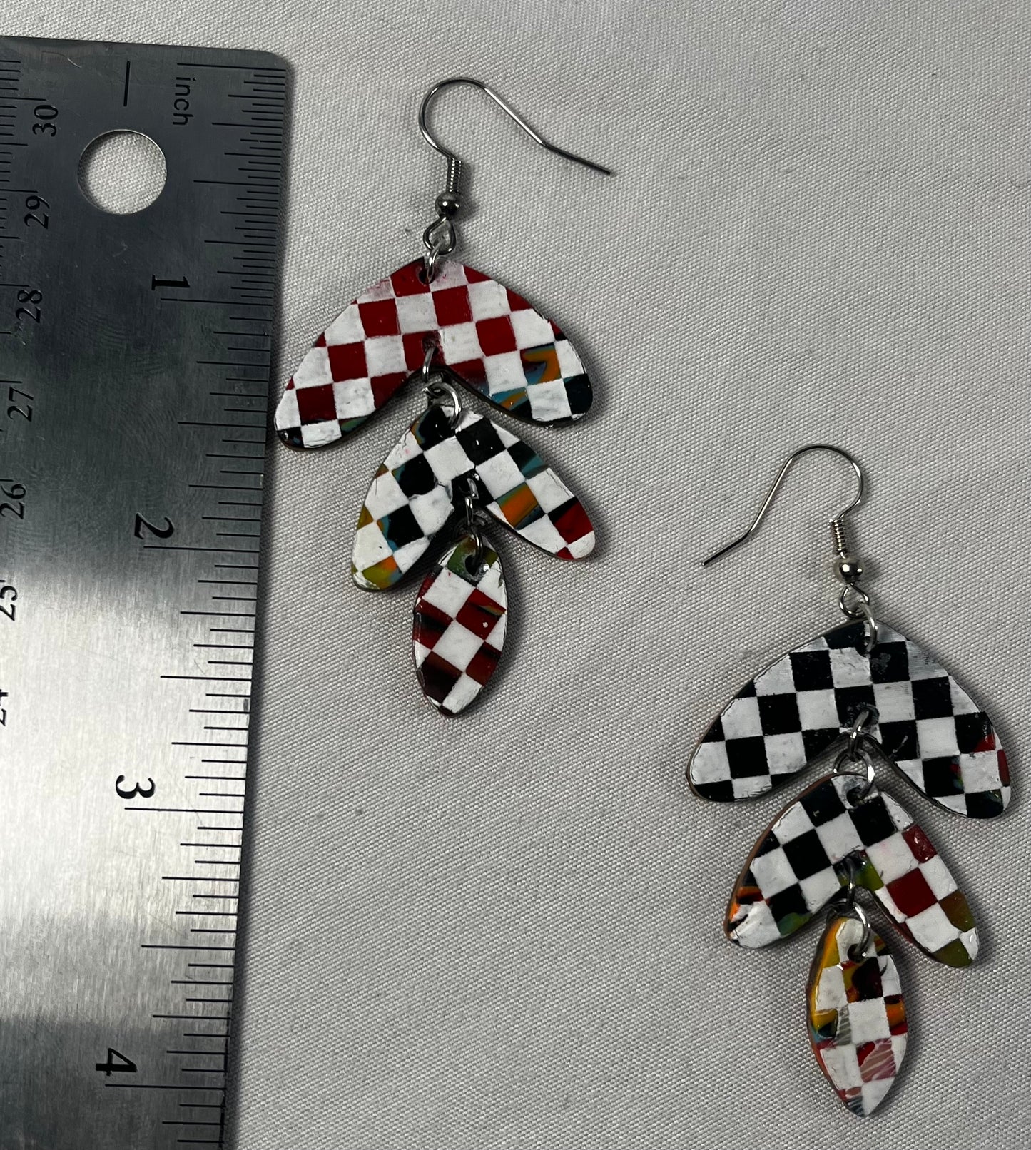 Checkerboard Earrings