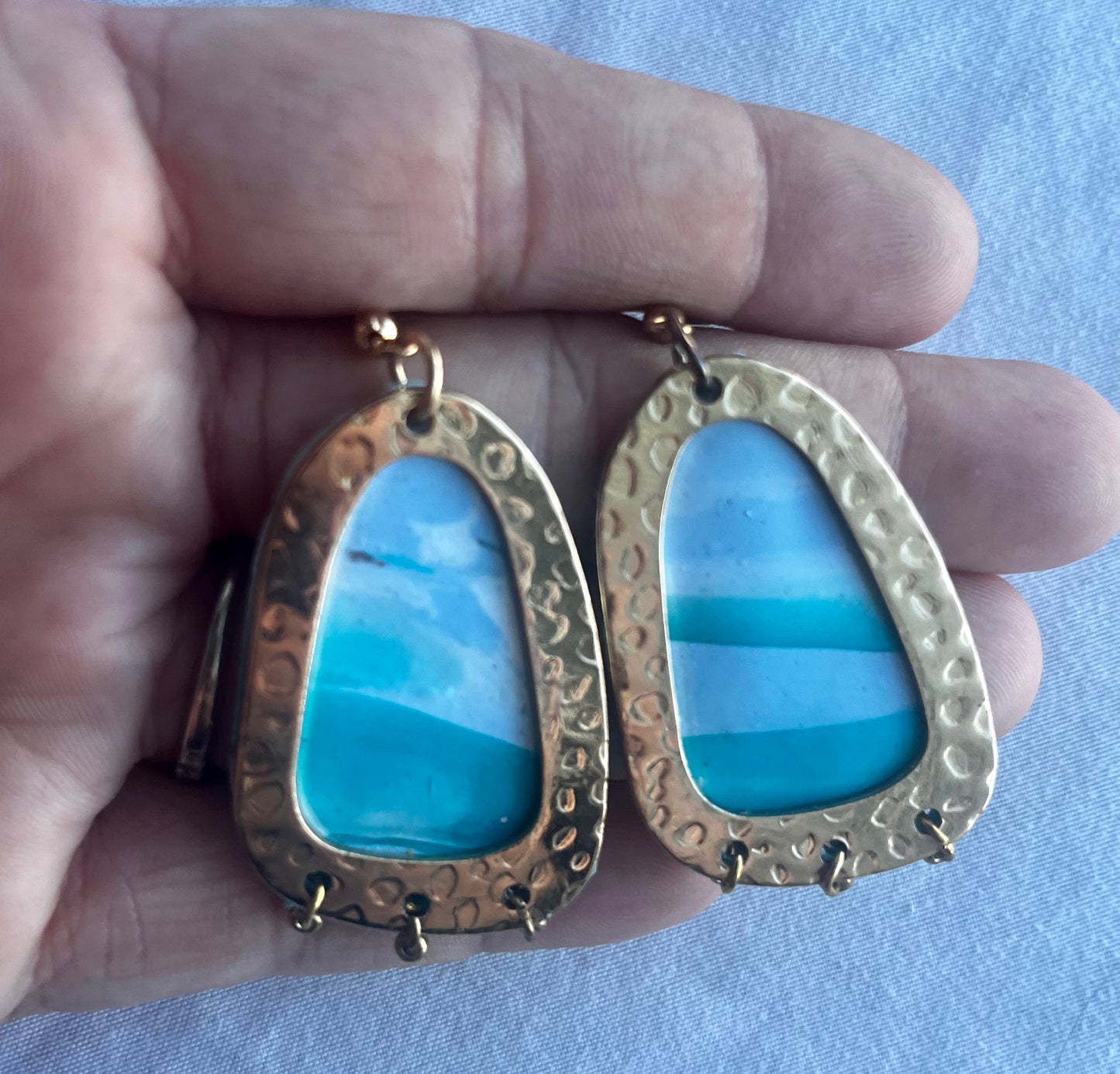 The Lake Water Element Earrings