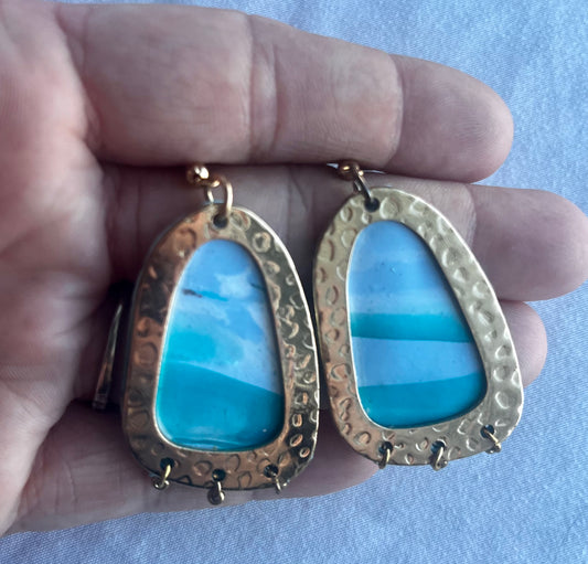 The Lake Water Element Earrings