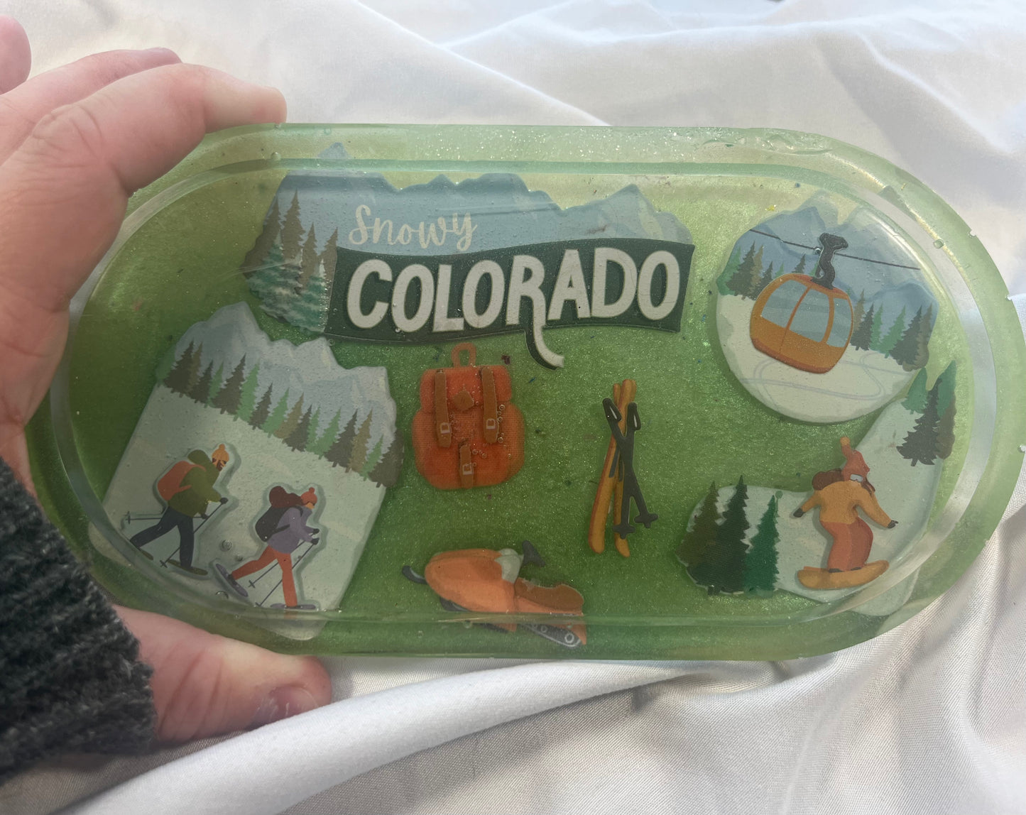 Colorado State Tray