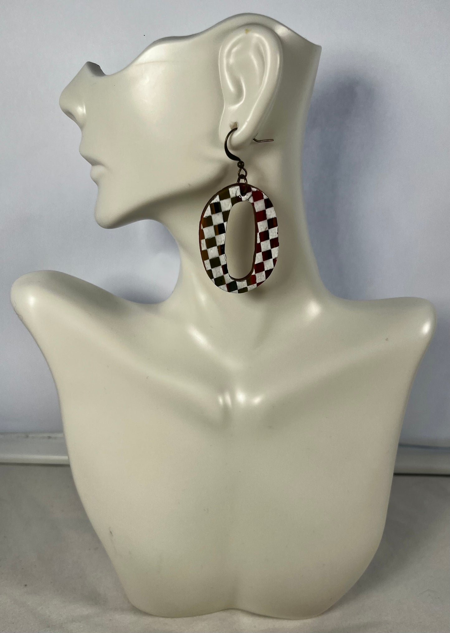 Checkerboard Earrings