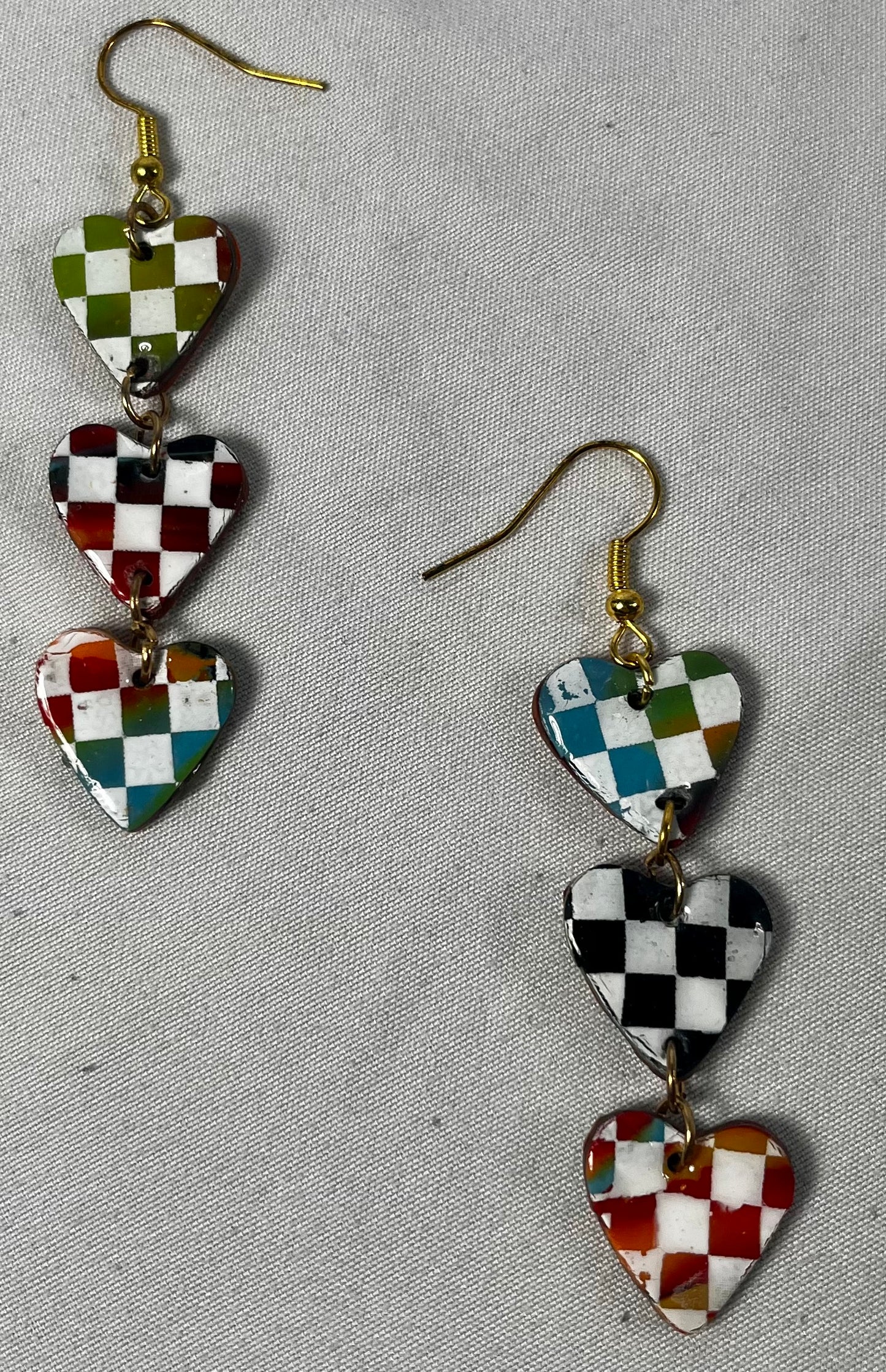 Checkerboard Earrings