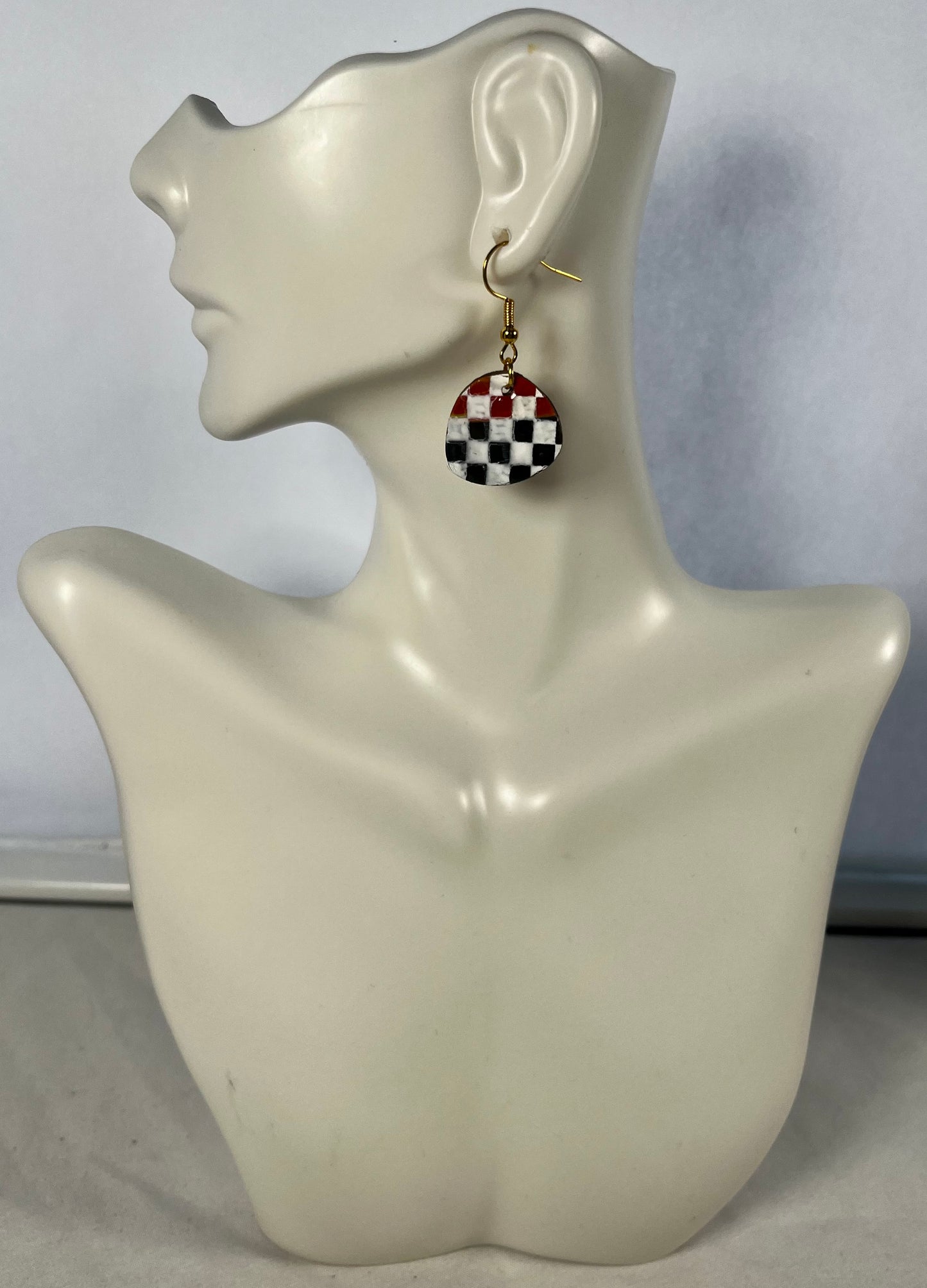 Checkerboard Earrings