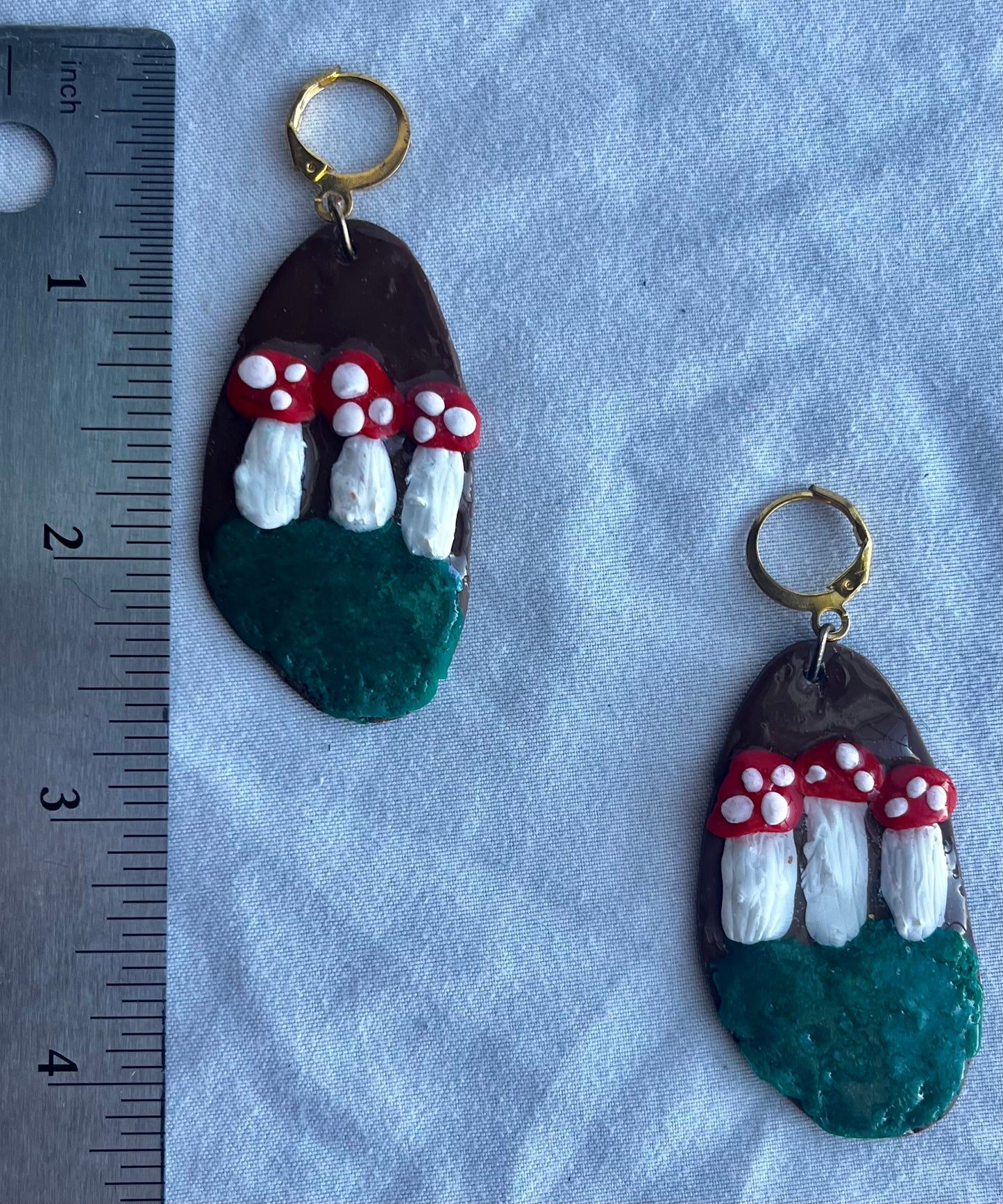 Mushroom Earrings