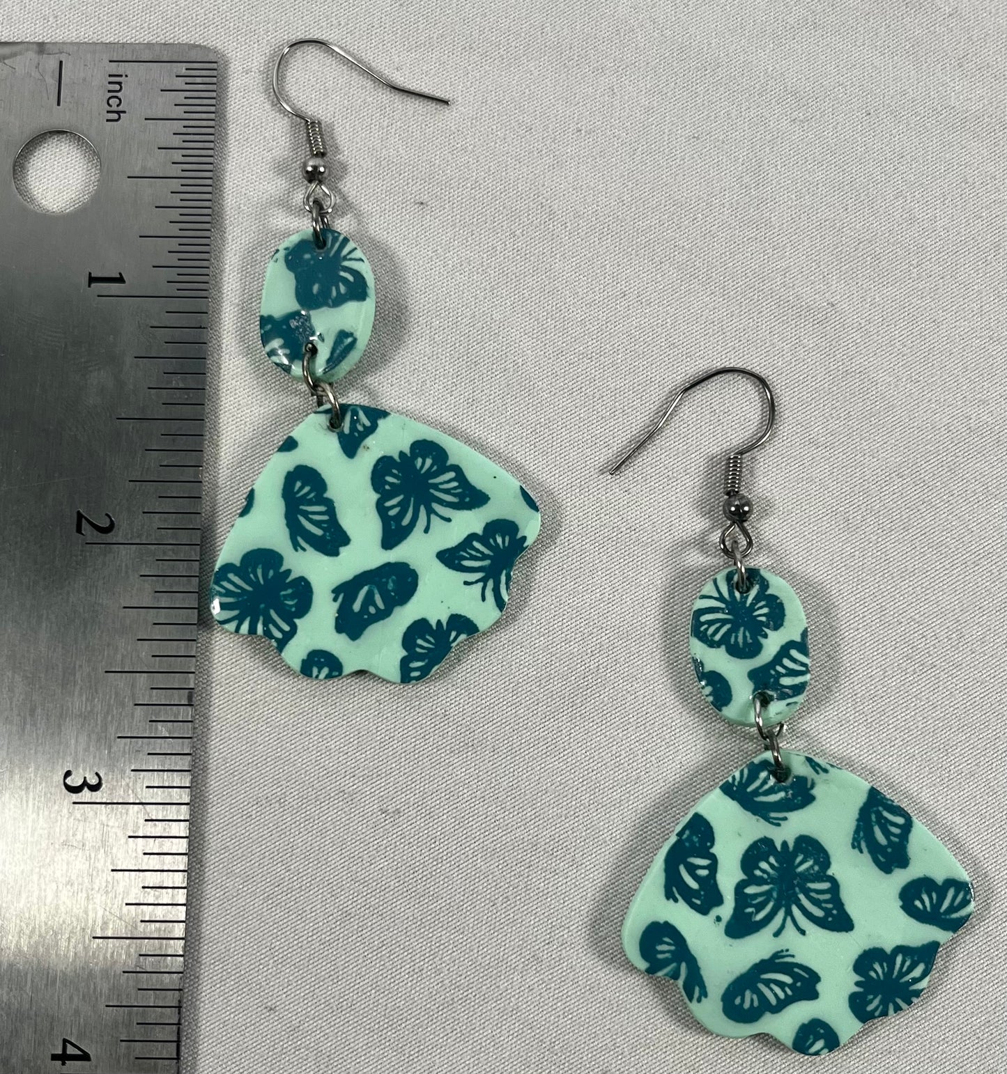 Butterfly Clay Earrings