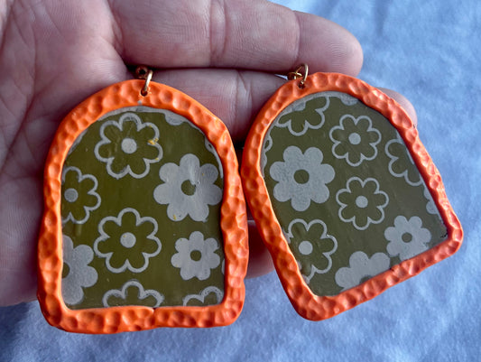 Groovy Flower Earrings