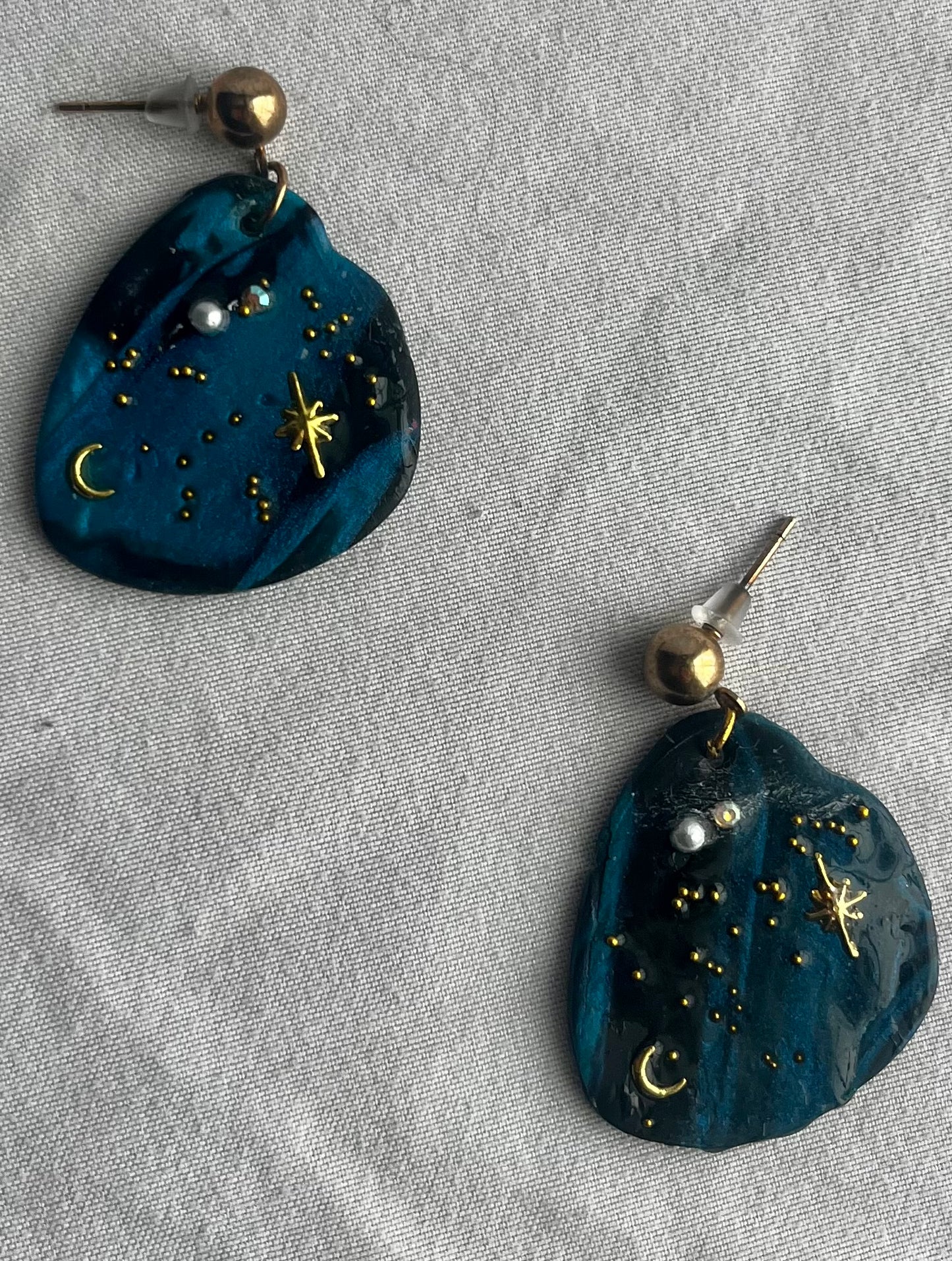 Air Element Galaxy Earrings