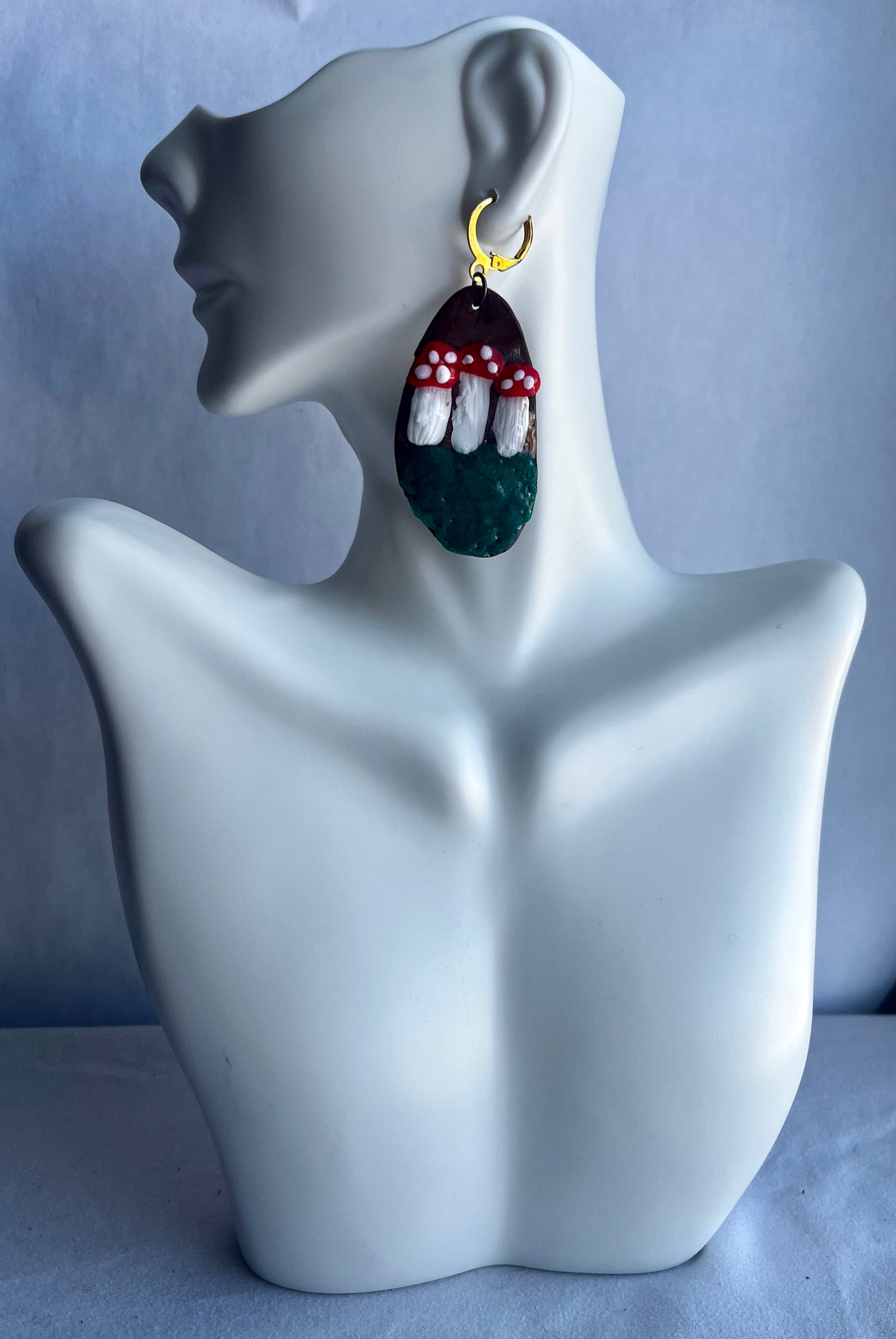 Mushroom Earrings