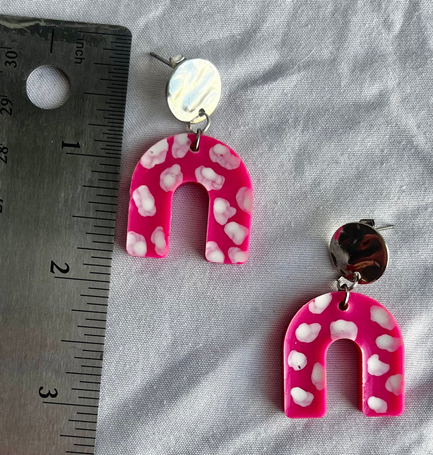 Strawberry Cow Earrings