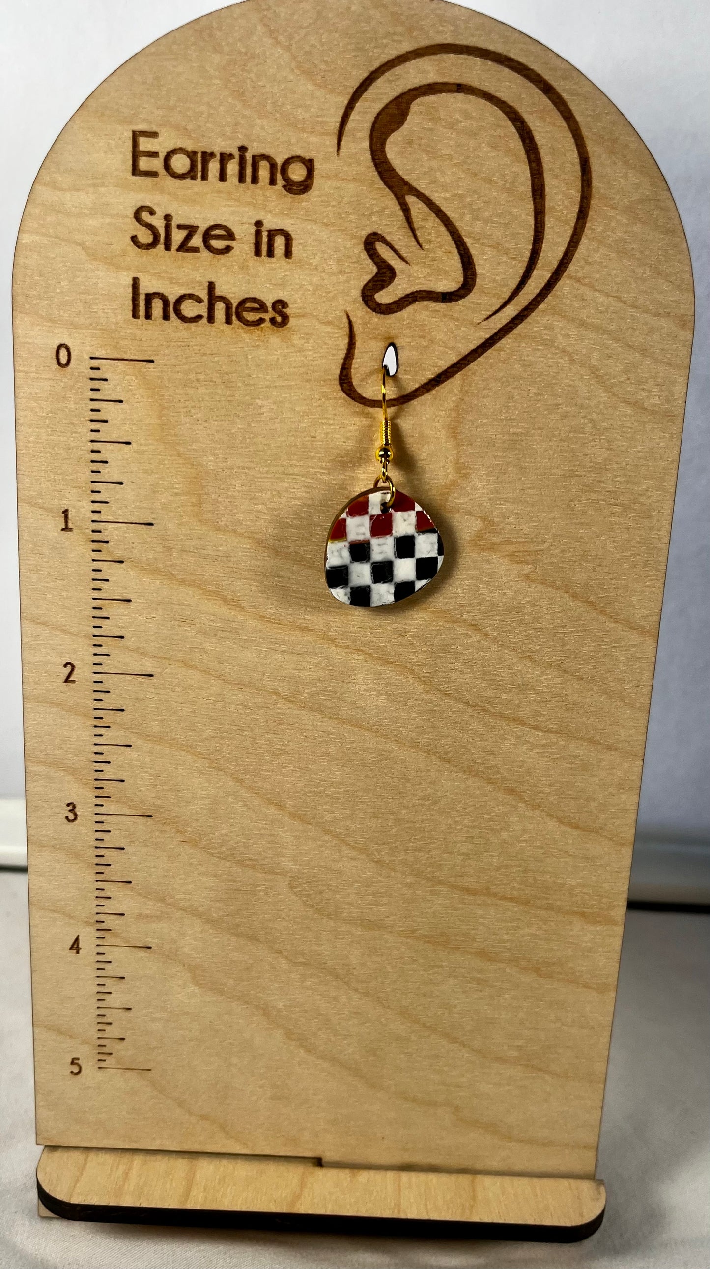 Checkerboard Earrings