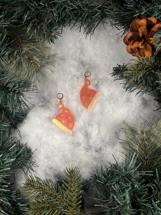 Santa Hat Earrings