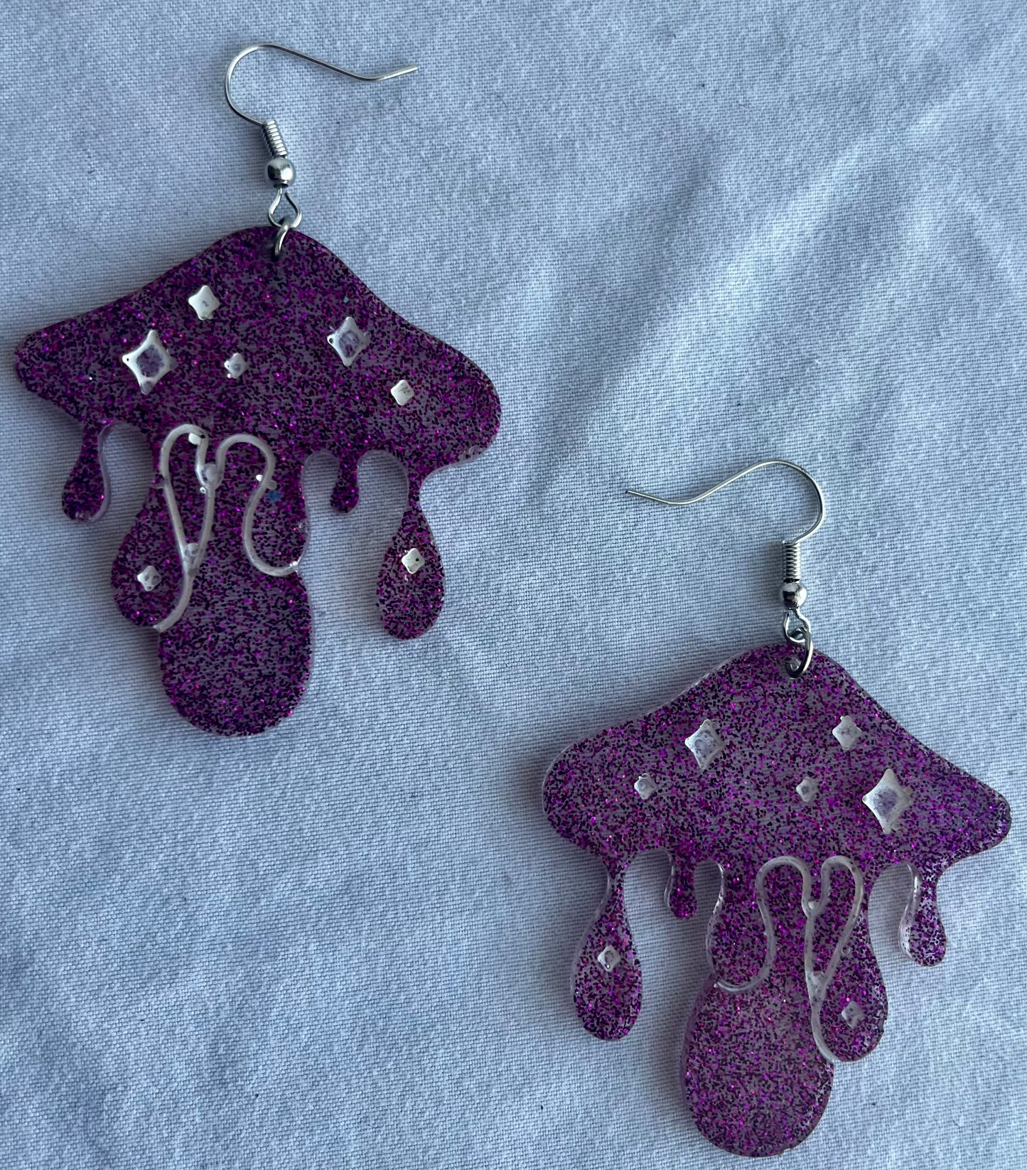 Mushroom Drip Earrings