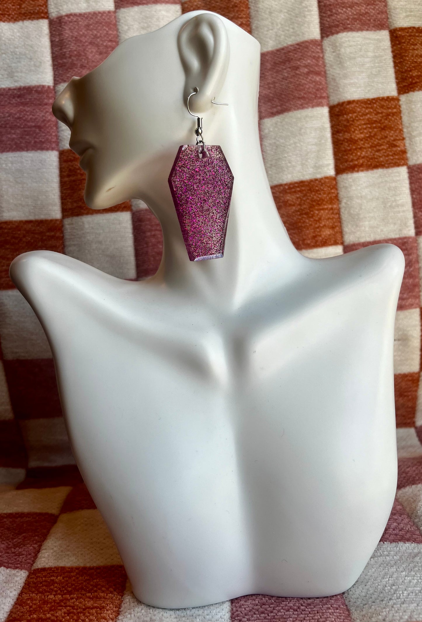 Coffin Earrings