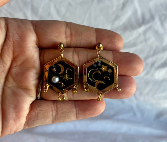 Astrology Beaded Earrings