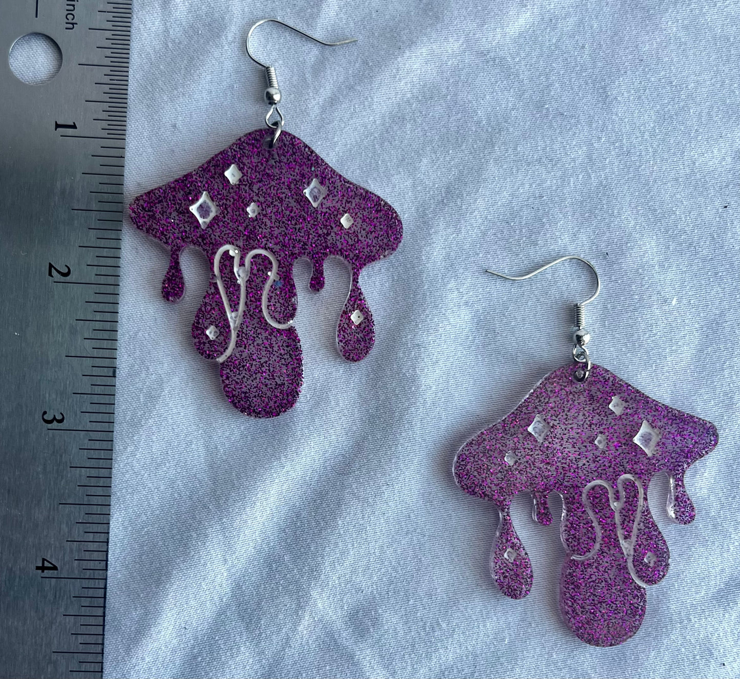 Mushroom Drip Earrings