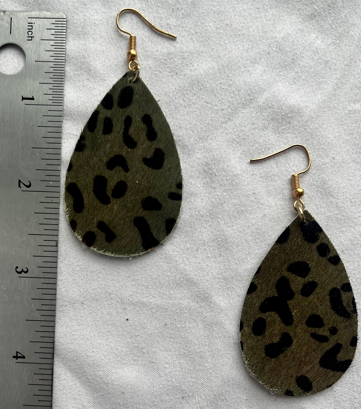 Animal Print Earrings