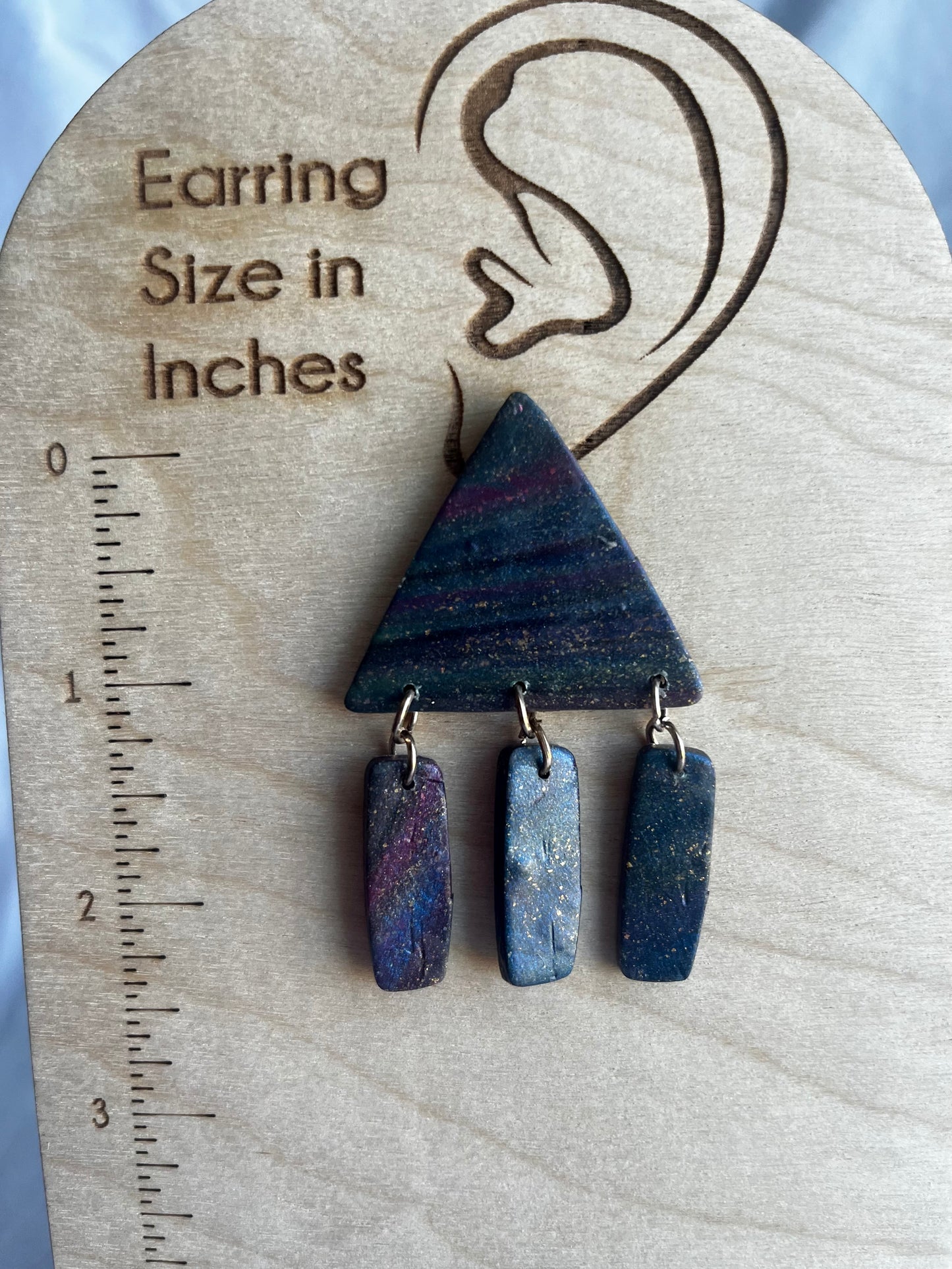 Triangle Drop Earrings