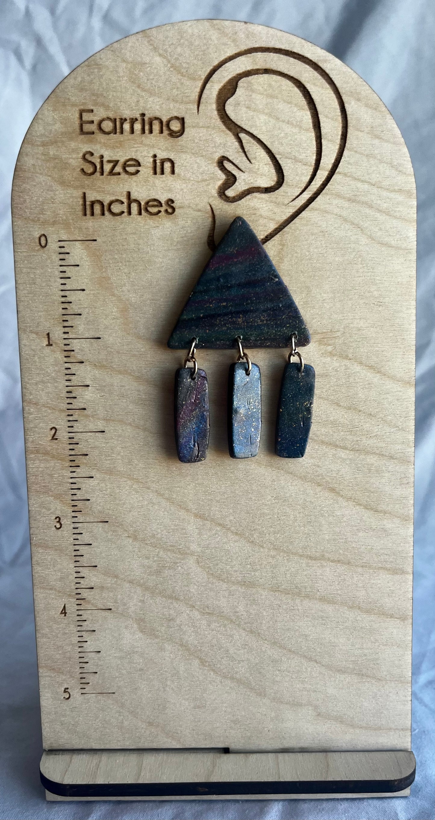 Triangle Drop Earrings