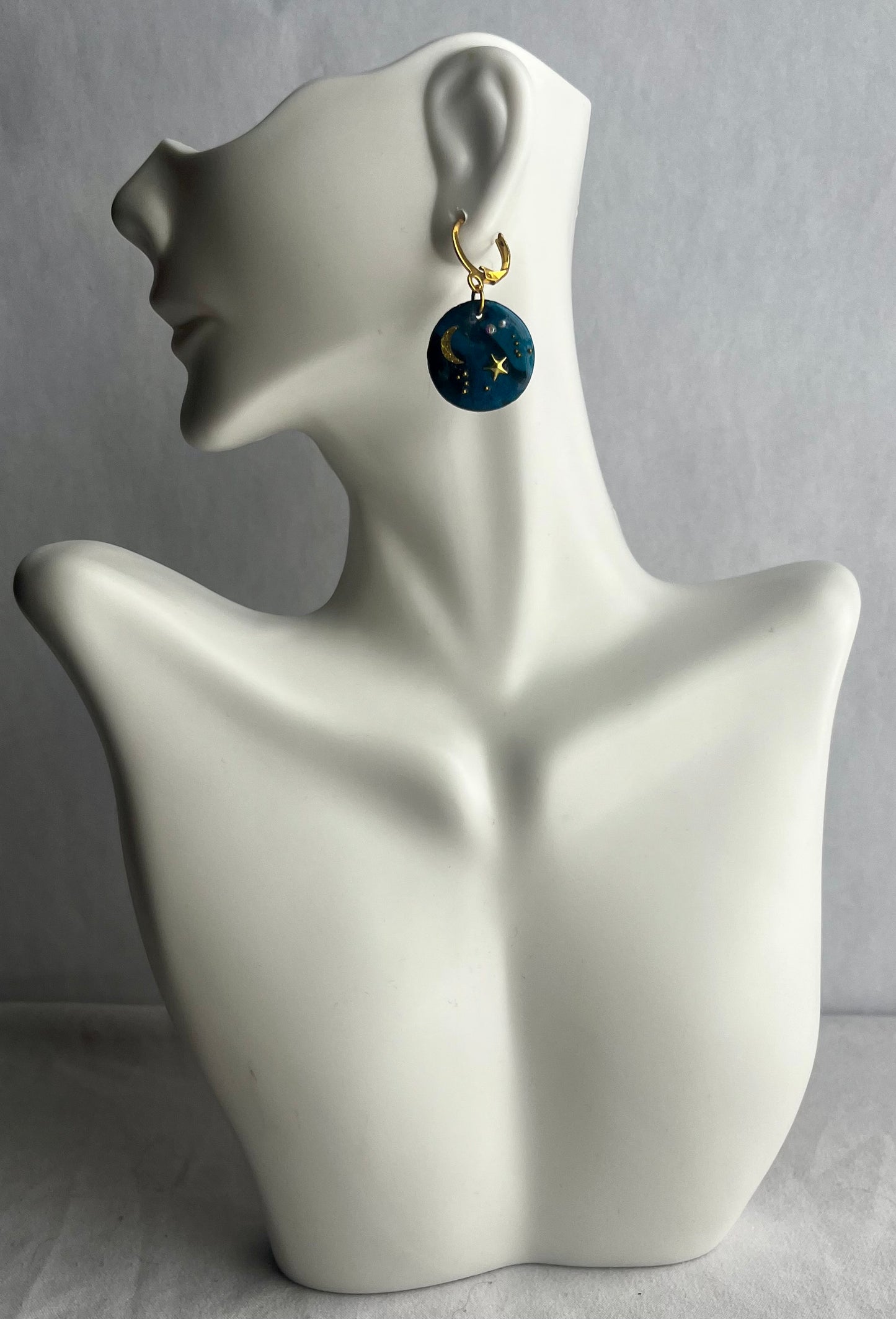 Air Element Galaxy Earrings