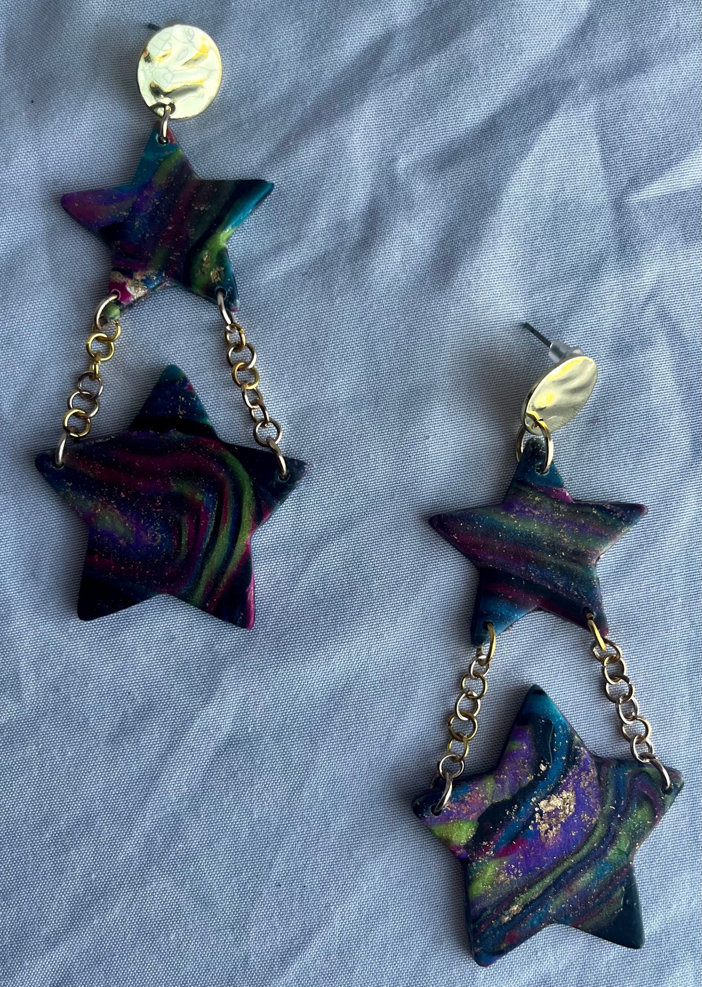 Star Drop Earrings