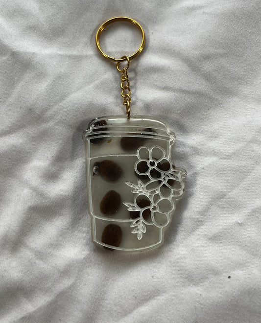 Coffee Cup Keychain