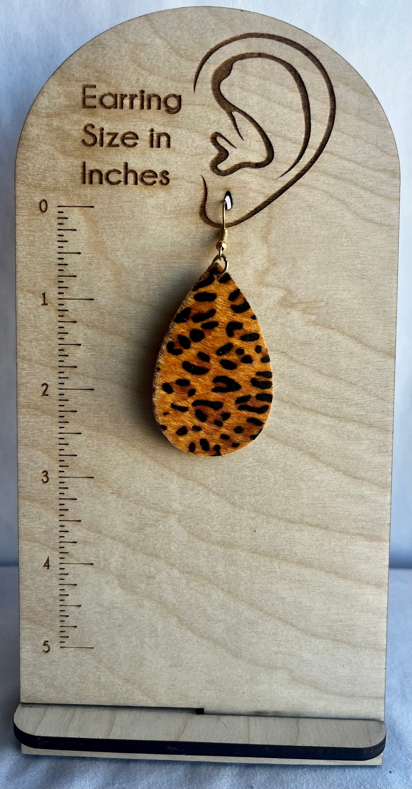 Animal Print Earrings