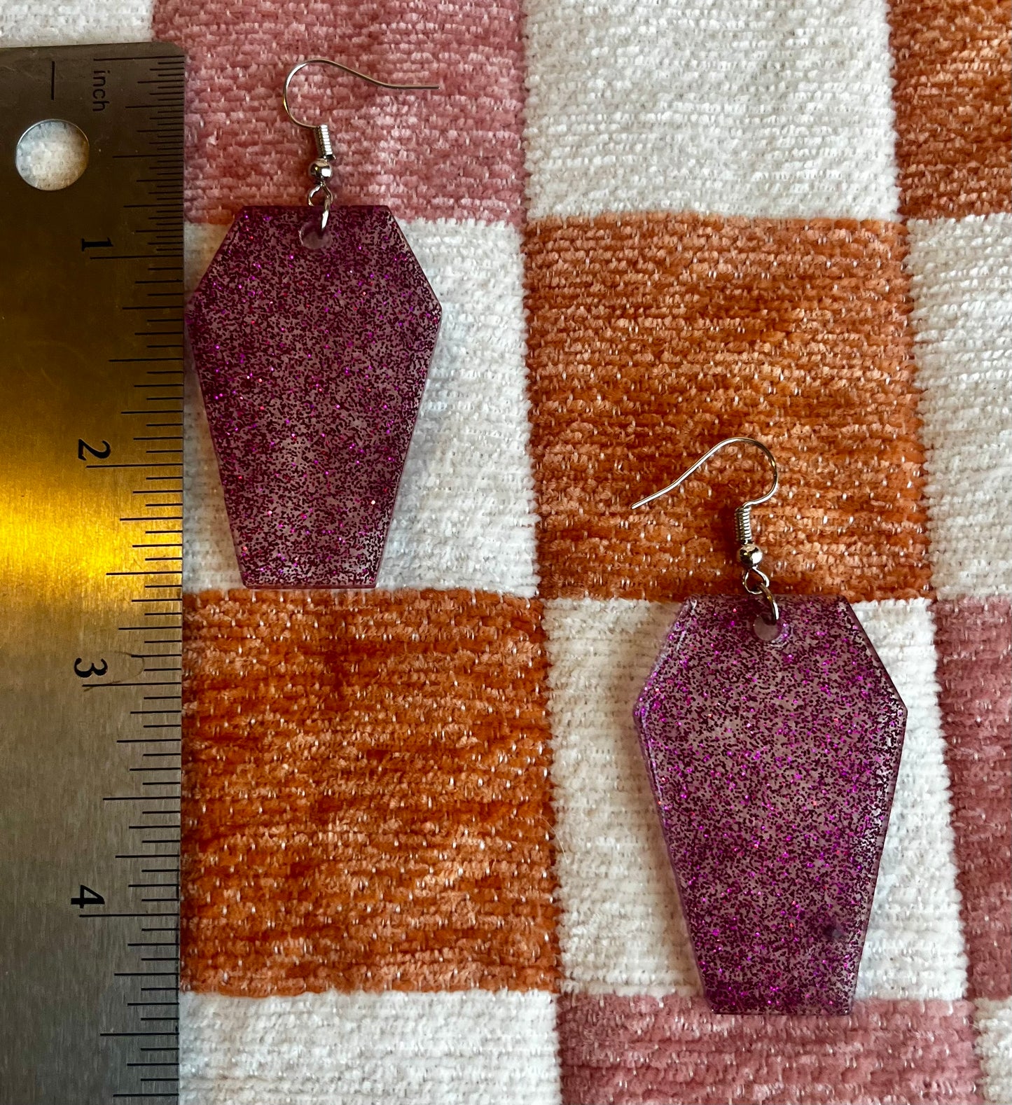 Coffin Earrings