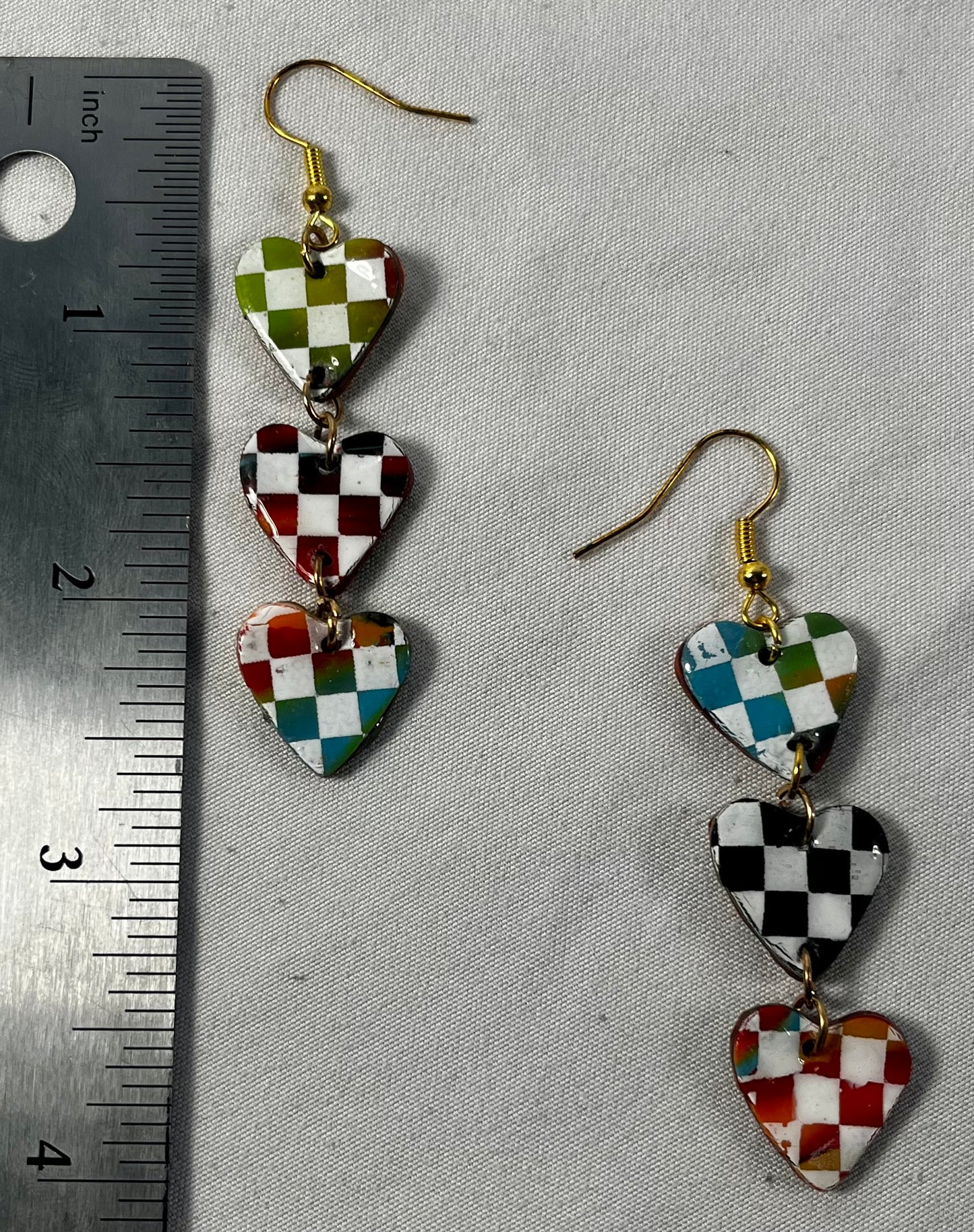 Checkerboard Earrings