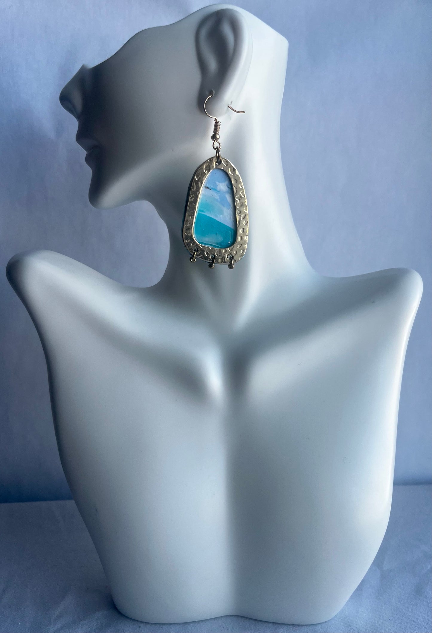 The Lake Water Element Earrings