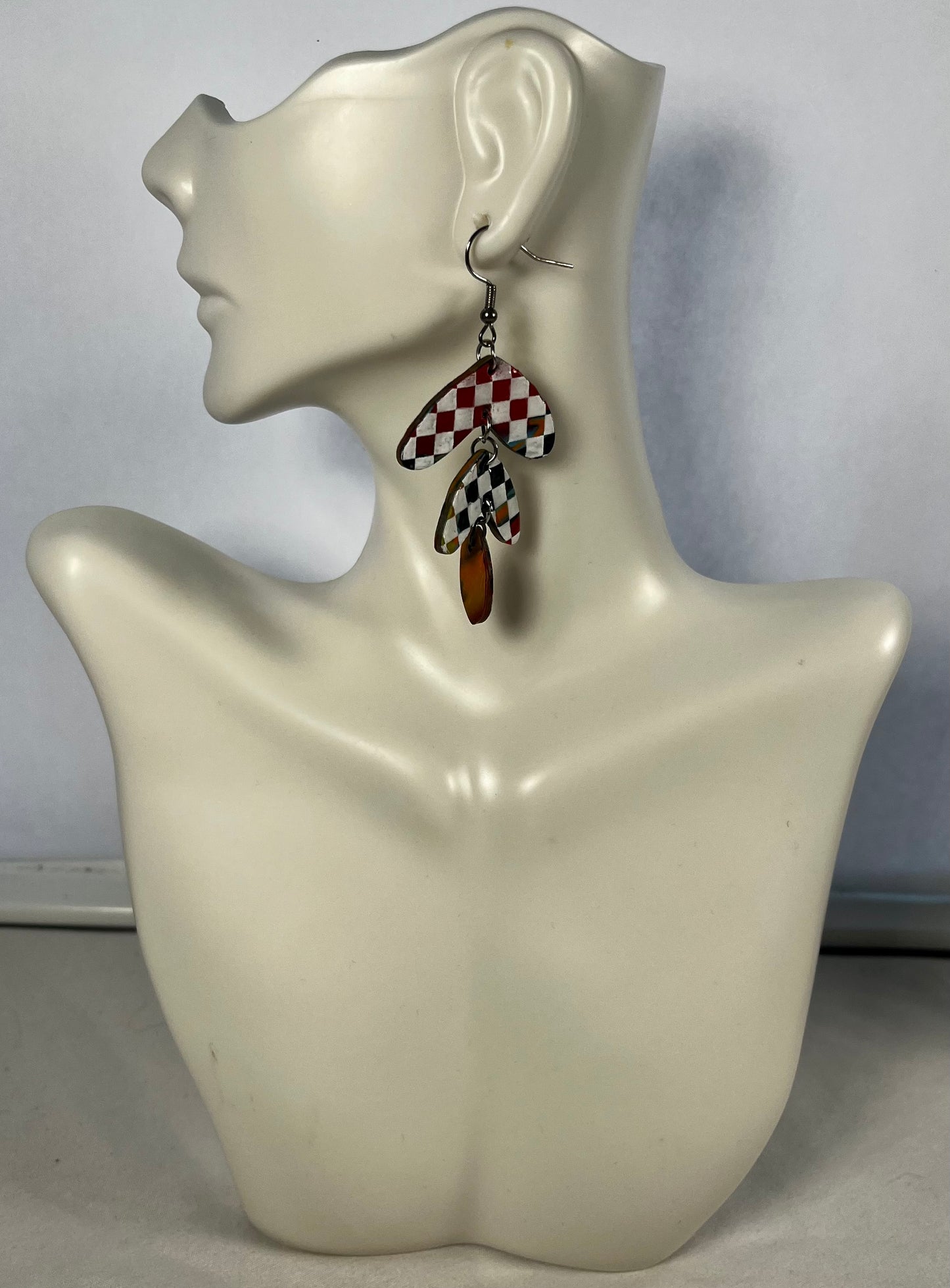 Checkerboard Earrings