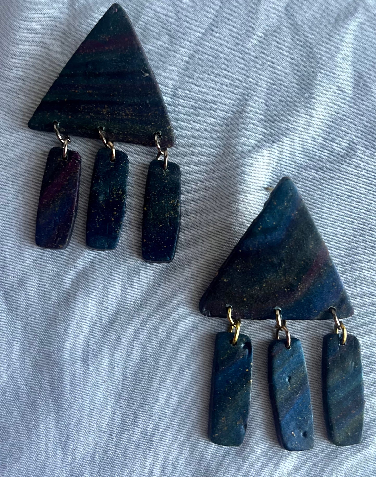 Triangle Drop Earrings