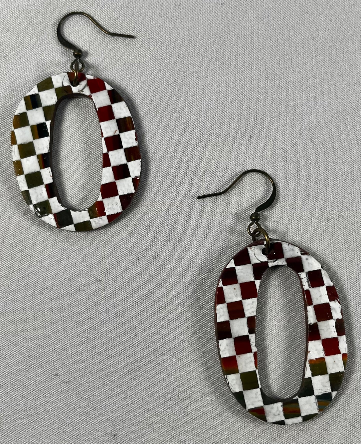 Checkerboard Earrings