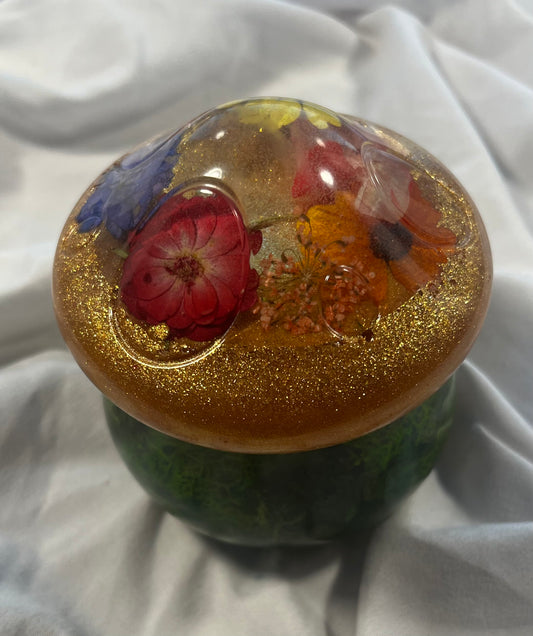 Mushroom Trinket Jar