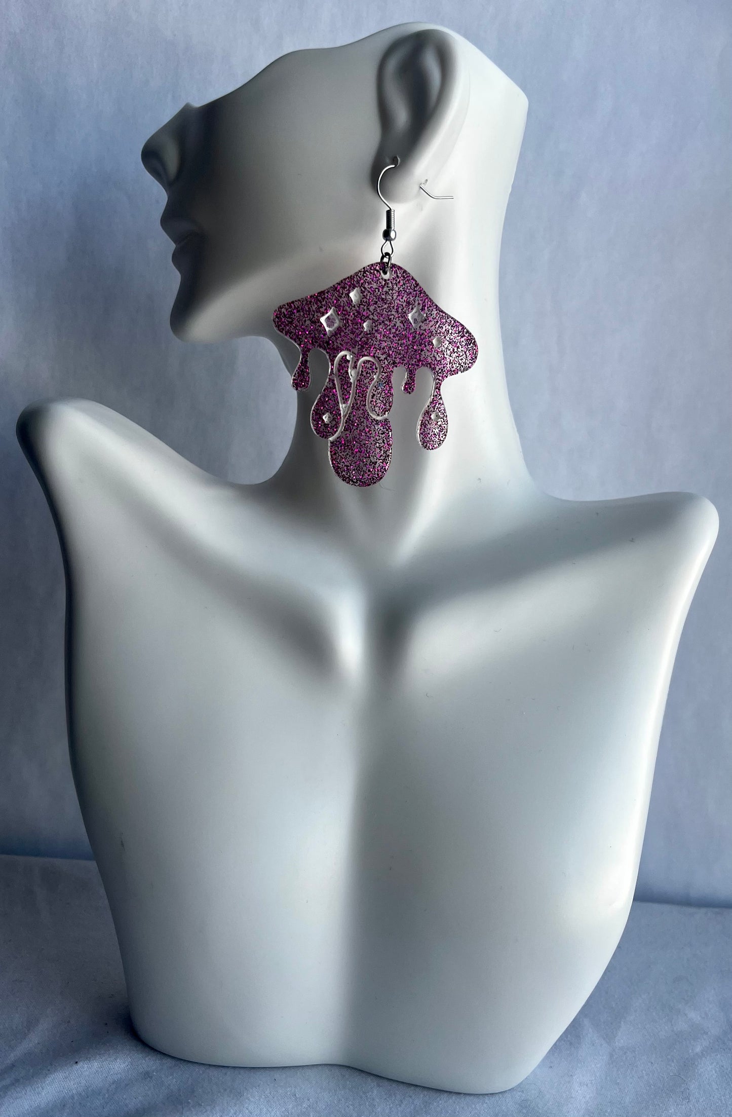 Mushroom Drip Earrings