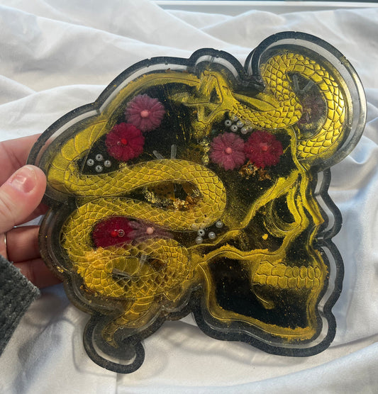 Skull And Snakes Tray