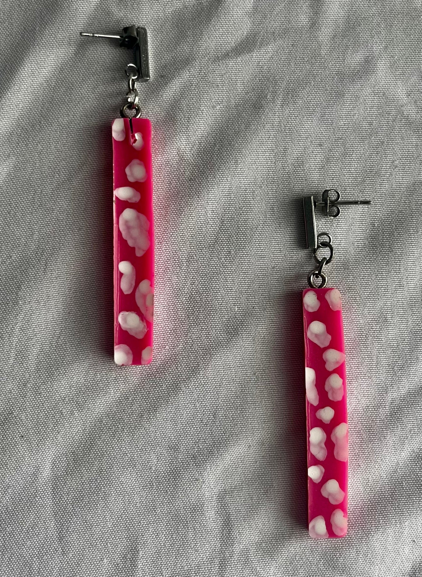 Strawberry Cow Earrings