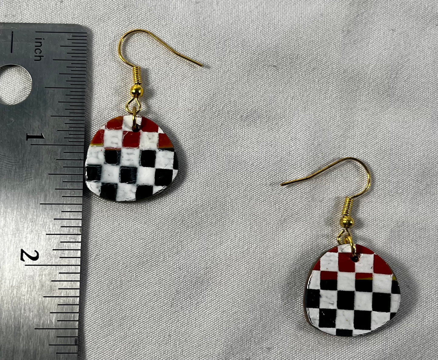 Checkerboard Earrings