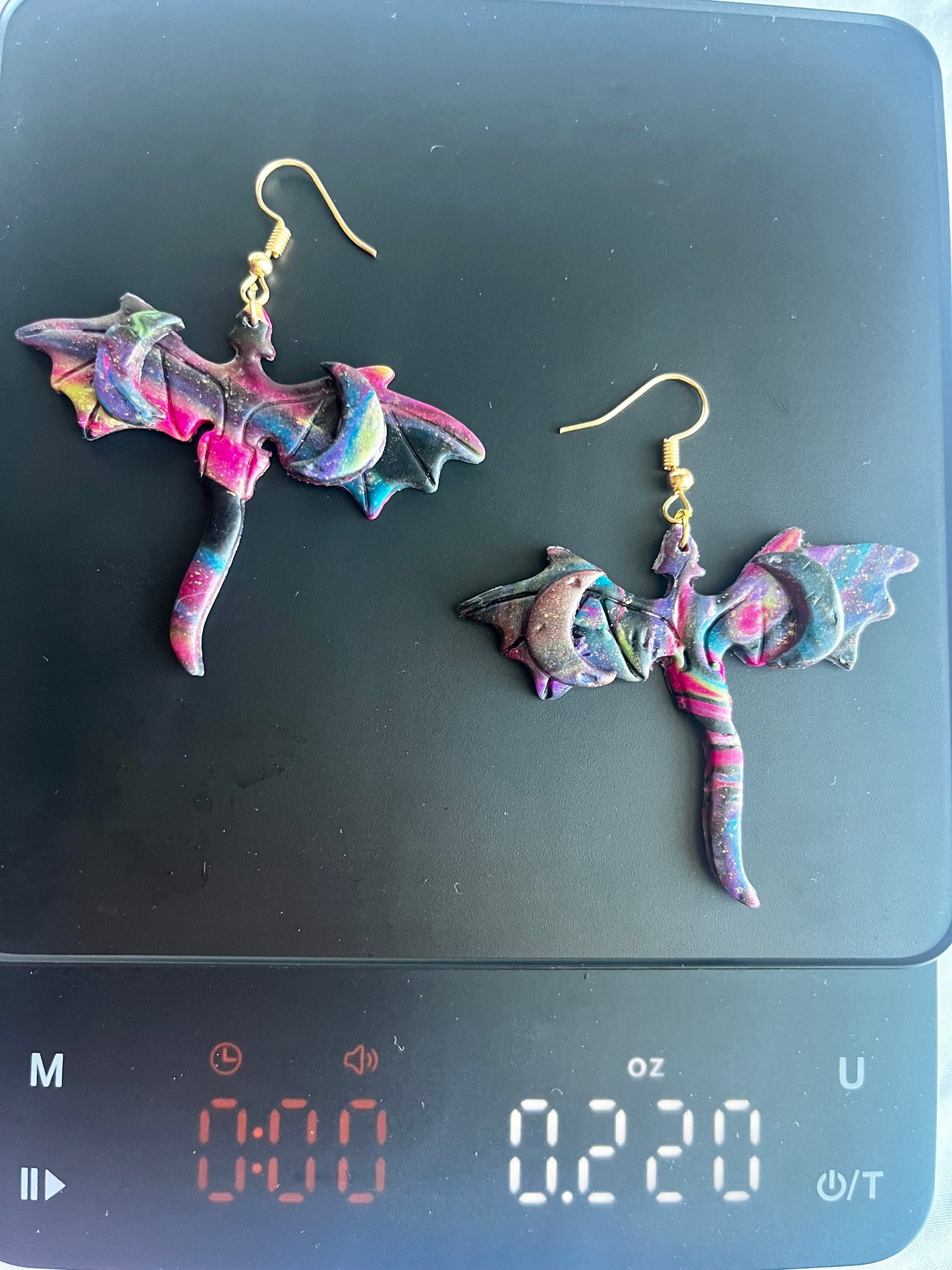 Moon Dragon Earrings