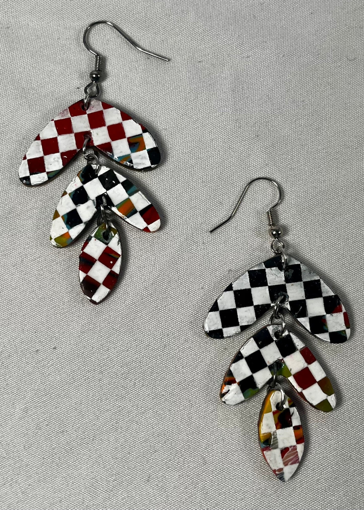 Checkerboard Earrings