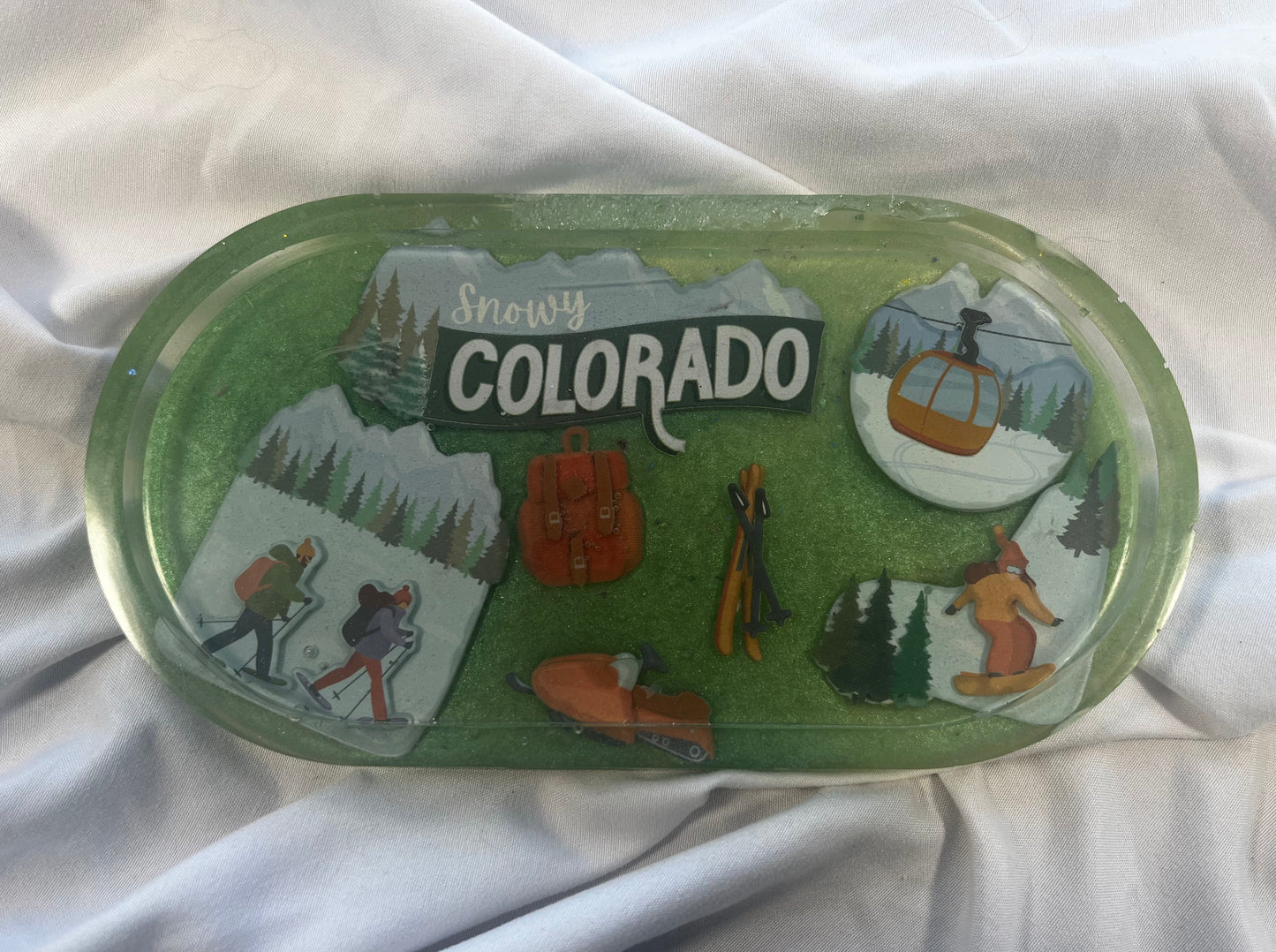 Colorado State Tray